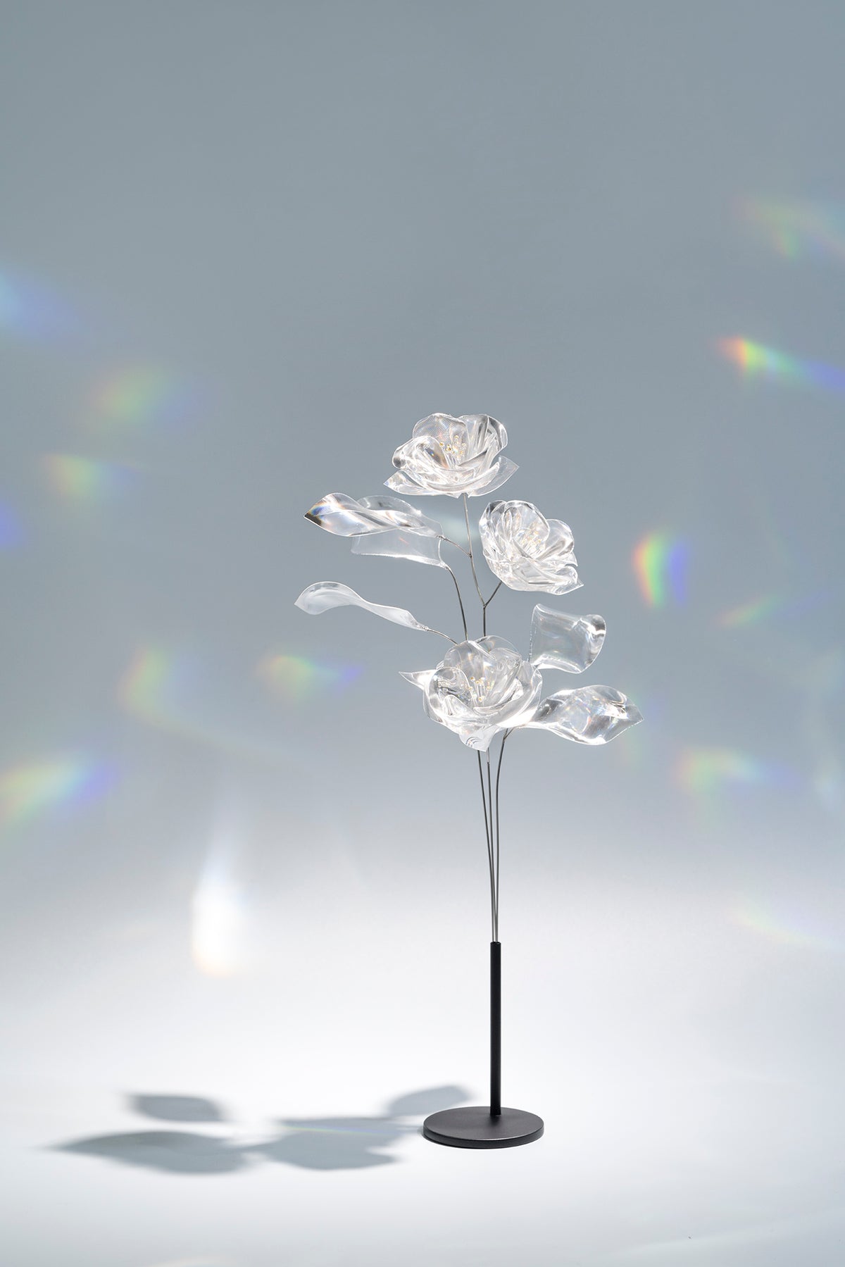 Prism Flower #3 / Set-No.03　Tsubaki+Metal Vase