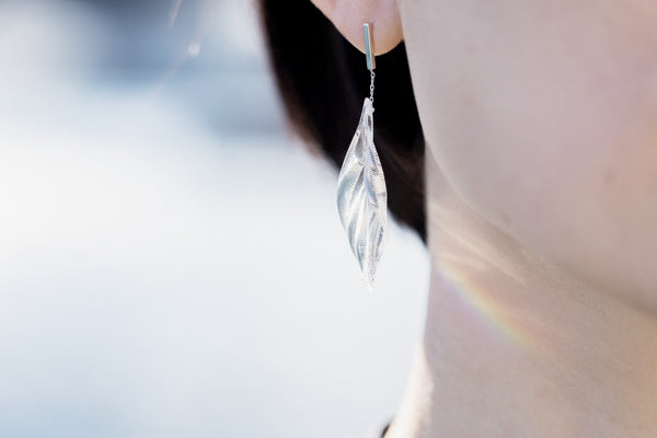 Prism Drop / pierced earrings